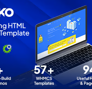 Hostiko - Hosting HTML & WHMCS Template