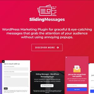 WordPress Marketing Plugin – Sliding Messages
