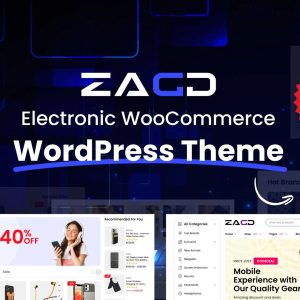 Zagg - Electronics WooCommerce WordPress Theme