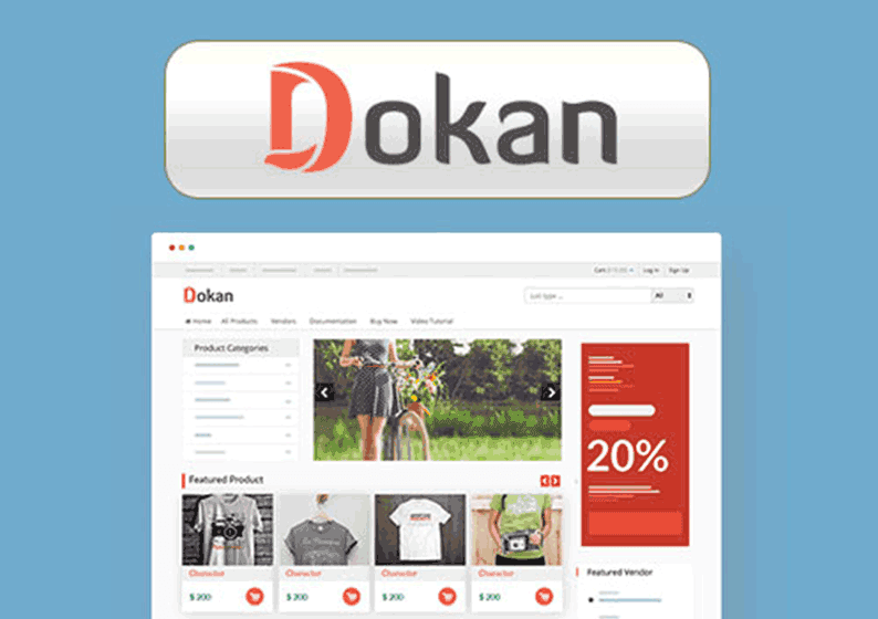 Dokan eCommerce – Theme